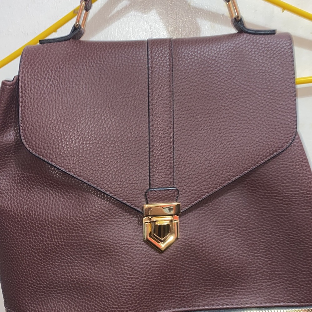 Primark Burgundy backpack - Picture 2 of 5